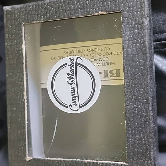 NIB Mens BI-FOLD Wallet-Brown - Picture 2 of 8